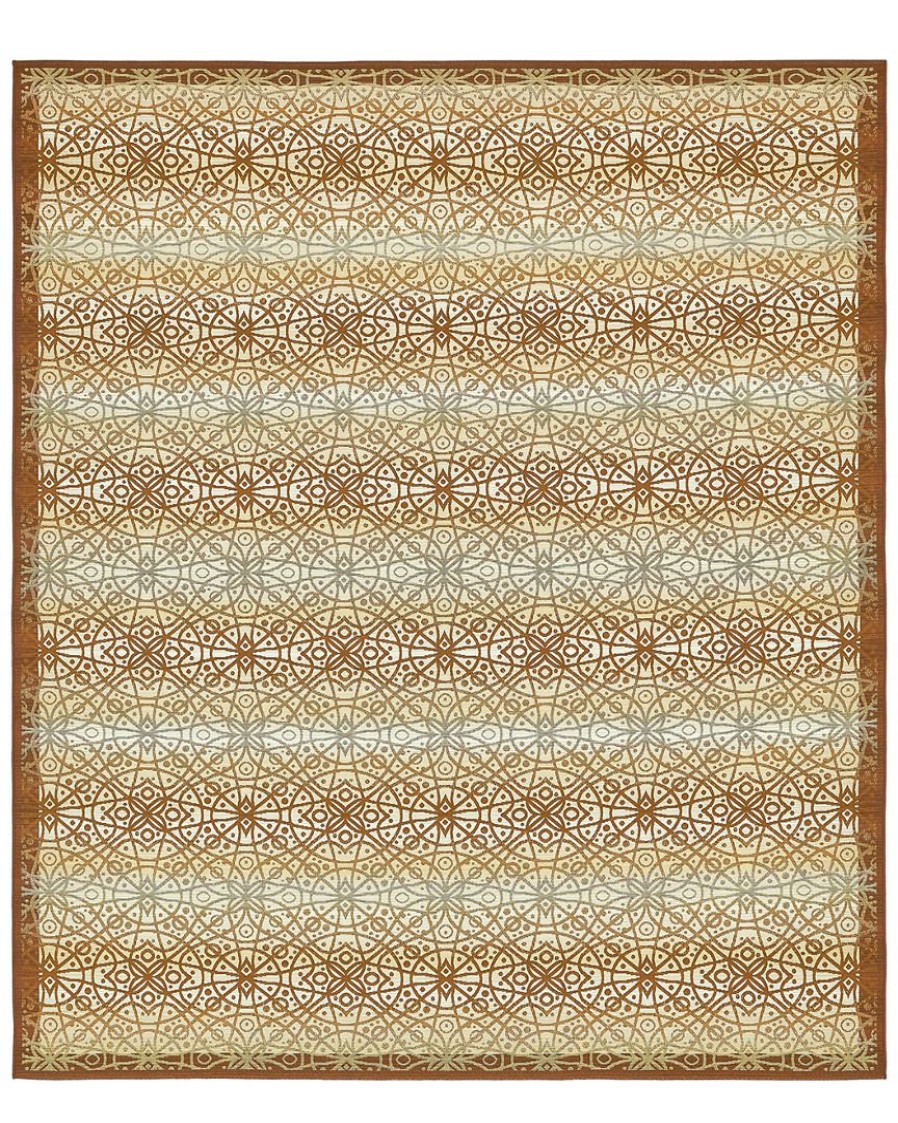 Area Rugs & Runners * | Unique Loom Geometric Machine-Made Indoor/Outdoor Rug Home Area Rugs & Runners