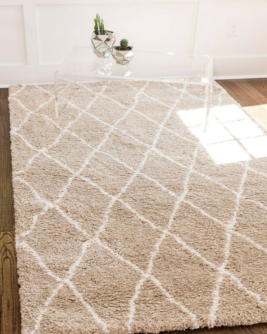 Area Rugs & Runners * | Unique Loom Trellis Machine-Made Rug Home Area Rugs & Runners