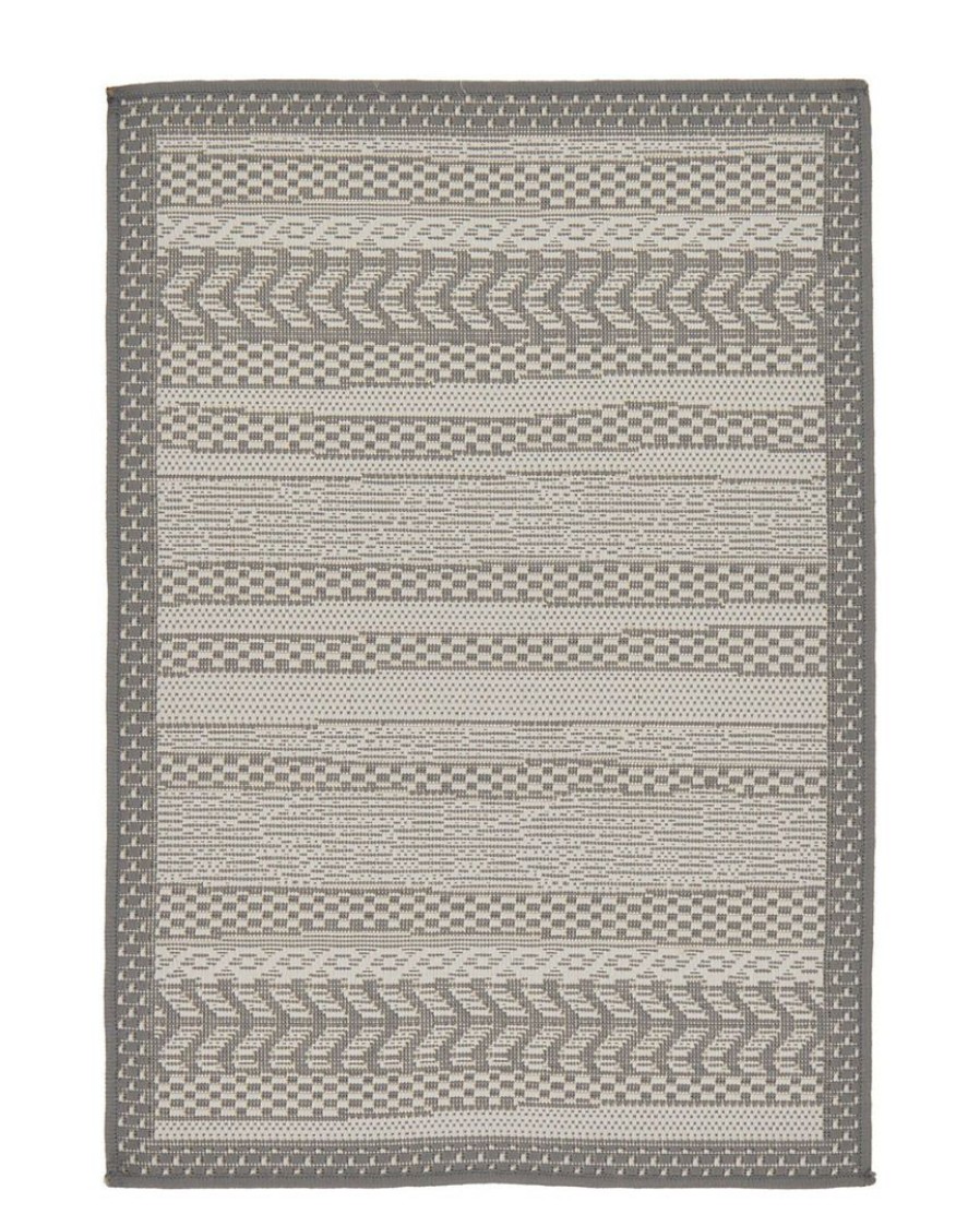 Area Rugs & Runners * | Unique Loom Lines Indoor/Outdoor Rug Home Area Rugs & Runners