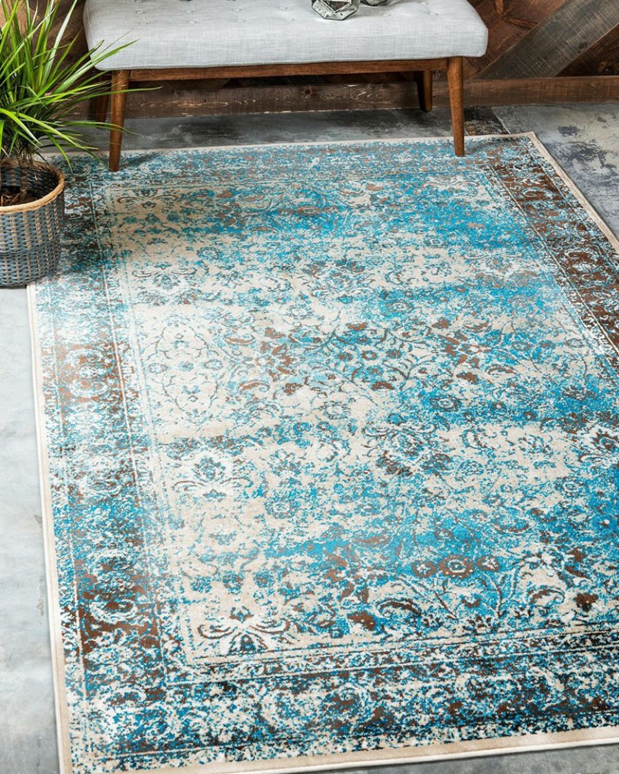 Area Rugs & Runners * | Unique Loom Bosphorus Machine-Made Rug Home Area Rugs & Runners