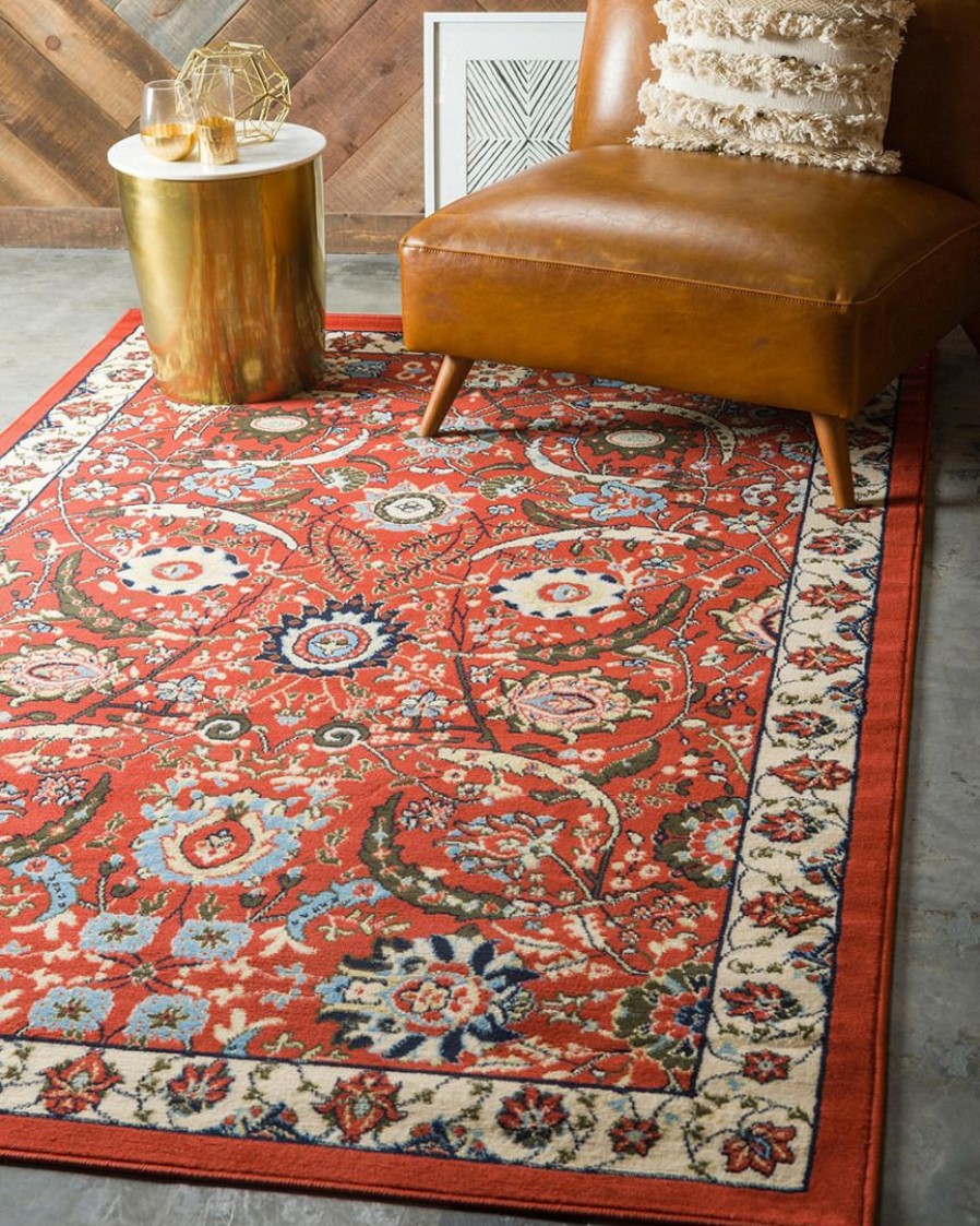 Area Rugs & Runners * | Unique Loom Cape Cod Machine-Made Rug Home Area Rugs & Runners