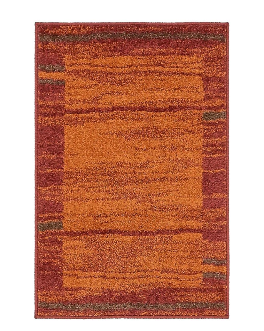 Area Rugs & Runners * | Unique Loom Foilage Machine-Made Rug Home Area Rugs & Runners