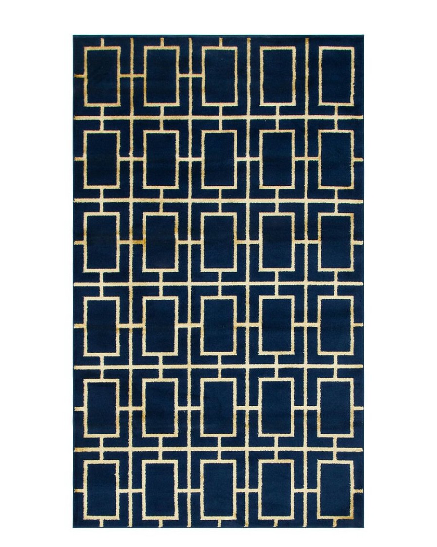 Area Rugs & Runners * | Unique Loom Marilyn Monroe Deco Glam Machine-Made Rug Home Area Rugs & Runners