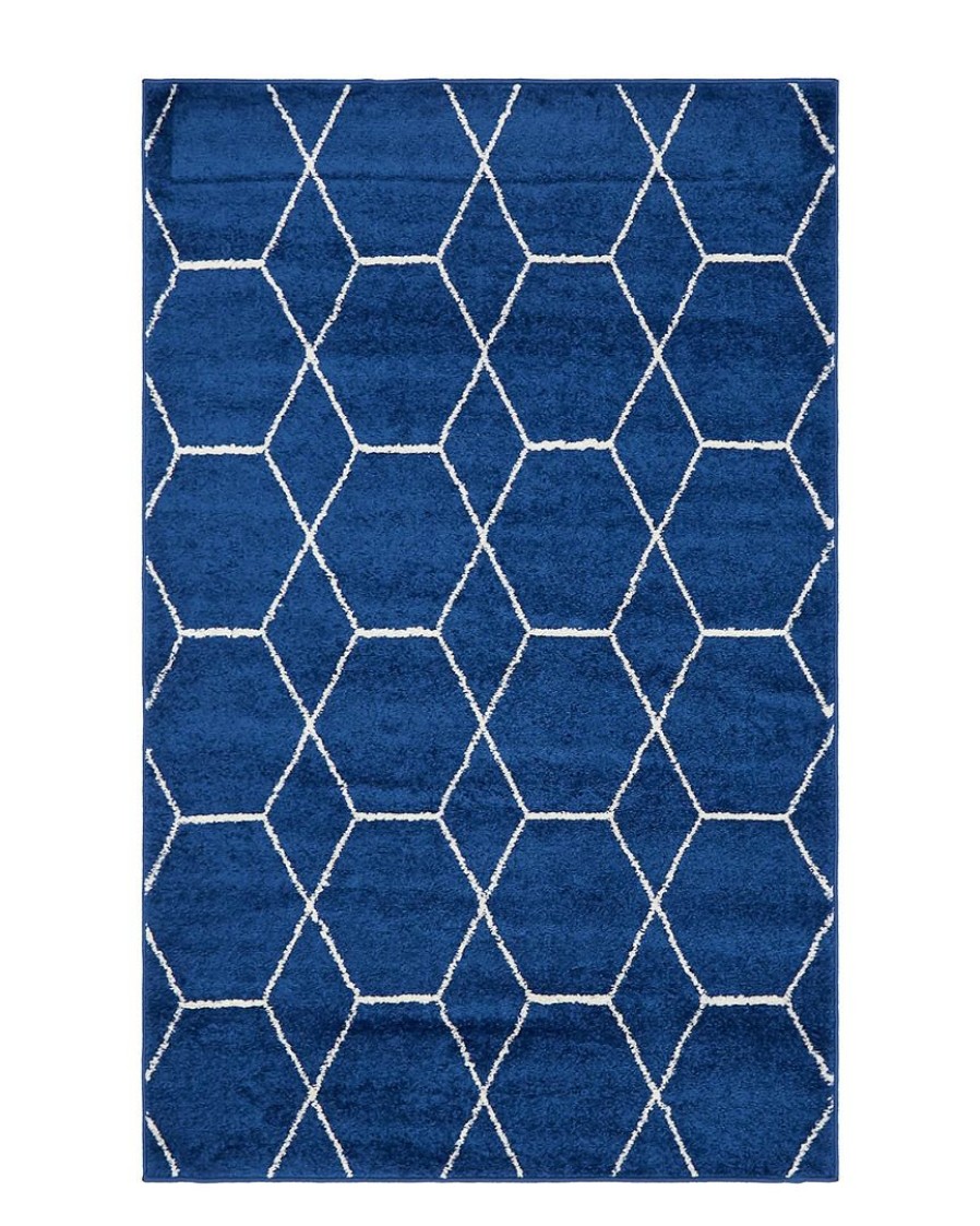 Area Rugs & Runners * | Unique Loom Geometric Machine-Made Rug Home Area Rugs & Runners