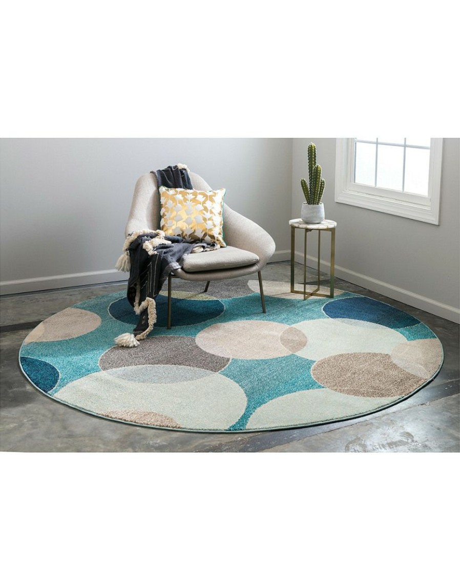 Area Rugs & Runners * | Unique Loom Seaside Machine-Made Rug Home Area Rugs & Runners