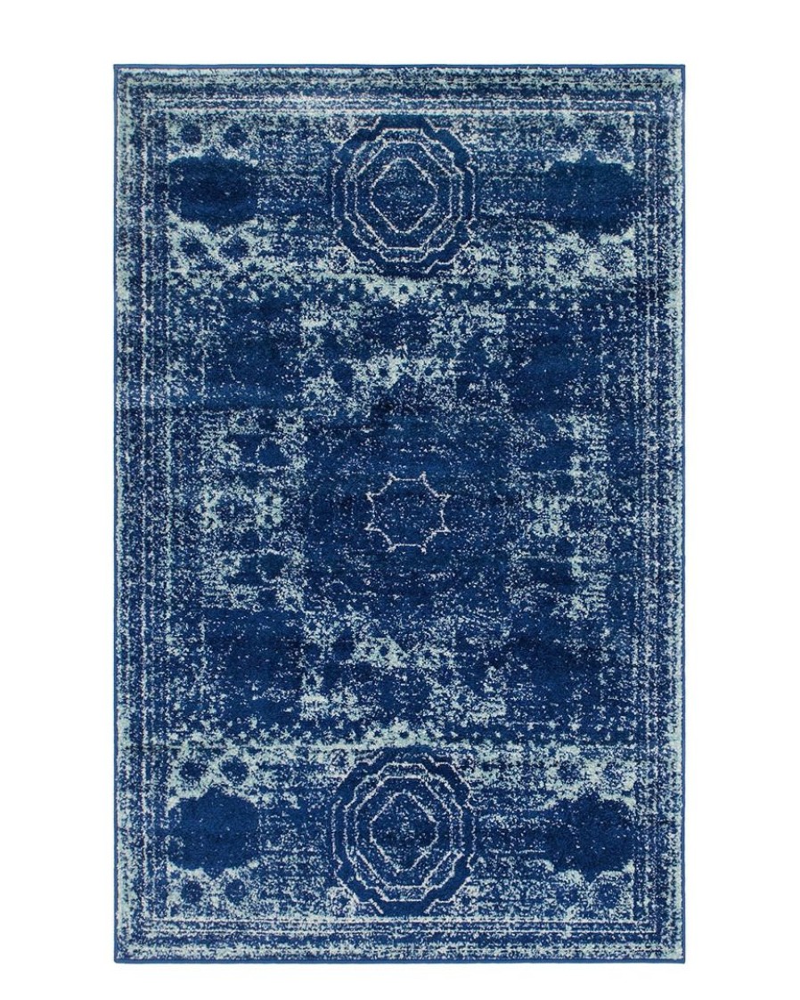 Area Rugs & Runners * | Unique Loom Wells Machine-Made Rug Home Area Rugs & Runners