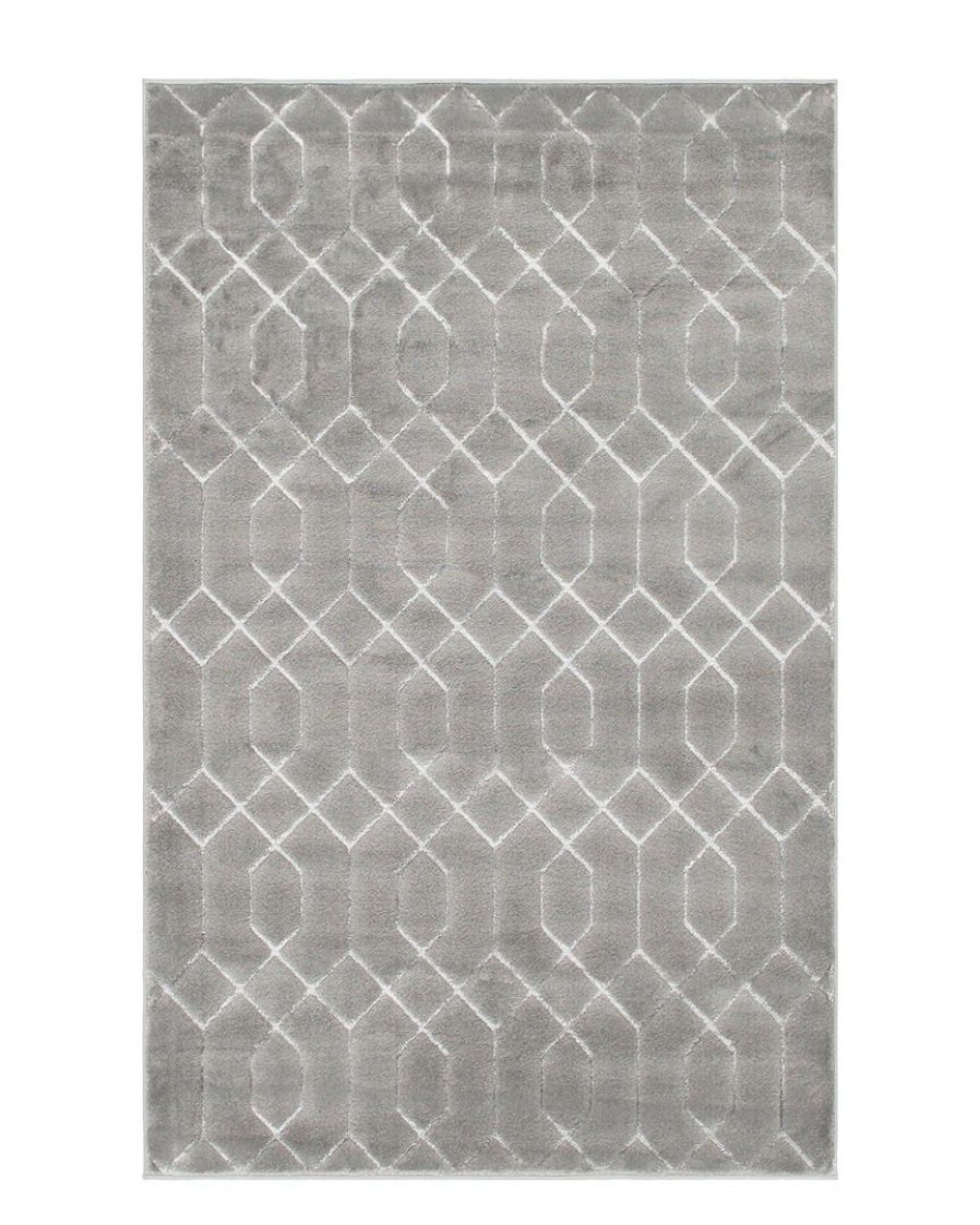 Area Rugs & Runners * | Unique Loom Marilyn Monroe Trellis Glam Machine-Made Rug Home Area Rugs & Runners