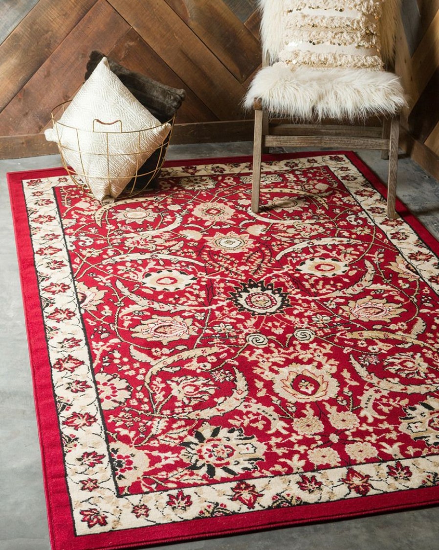 Area Rugs & Runners * | Unique Loom Cape Cod Machine-Made Rug Home Area Rugs & Runners