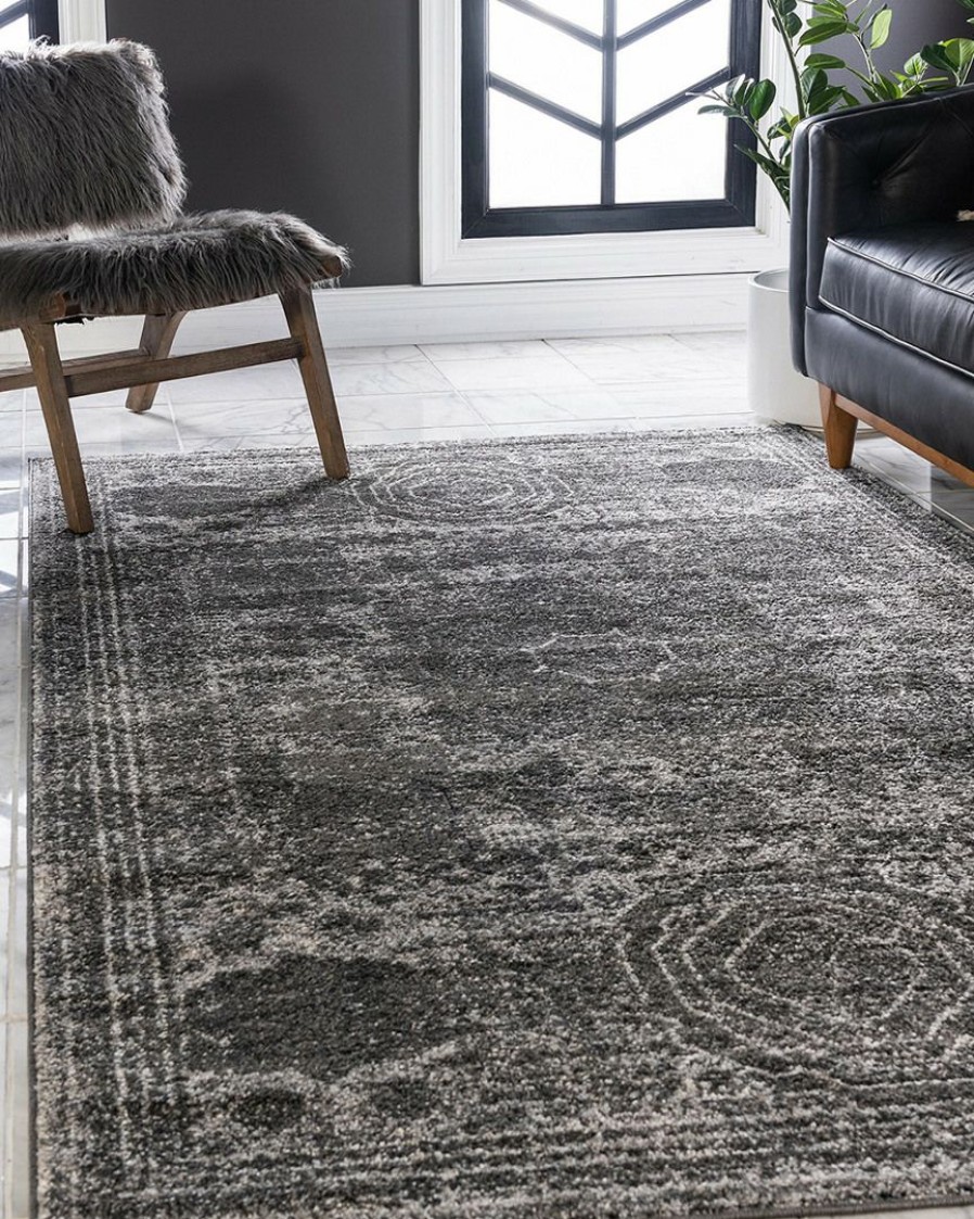 Area Rugs & Runners * | Unique Loom Wells Rug Home Area Rugs & Runners