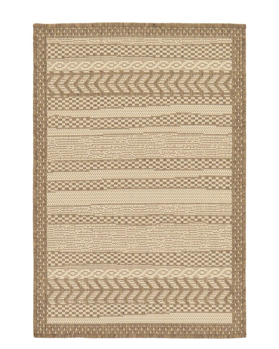 Area Rugs & Runners * | Unique Loom Lines Machine-Made Indoor/Outdoor Rug Home Area Rugs & Runners