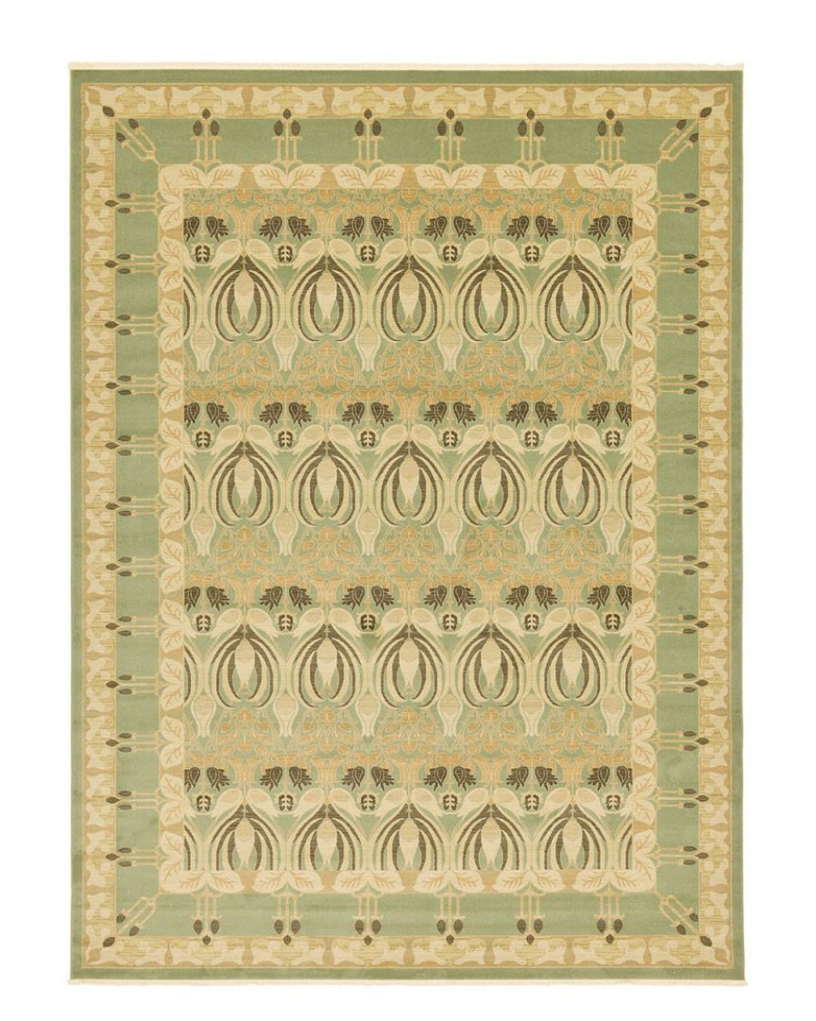 Area Rugs & Runners * | Unique Loom Carnation Machine-Made Rug Home Area Rugs & Runners