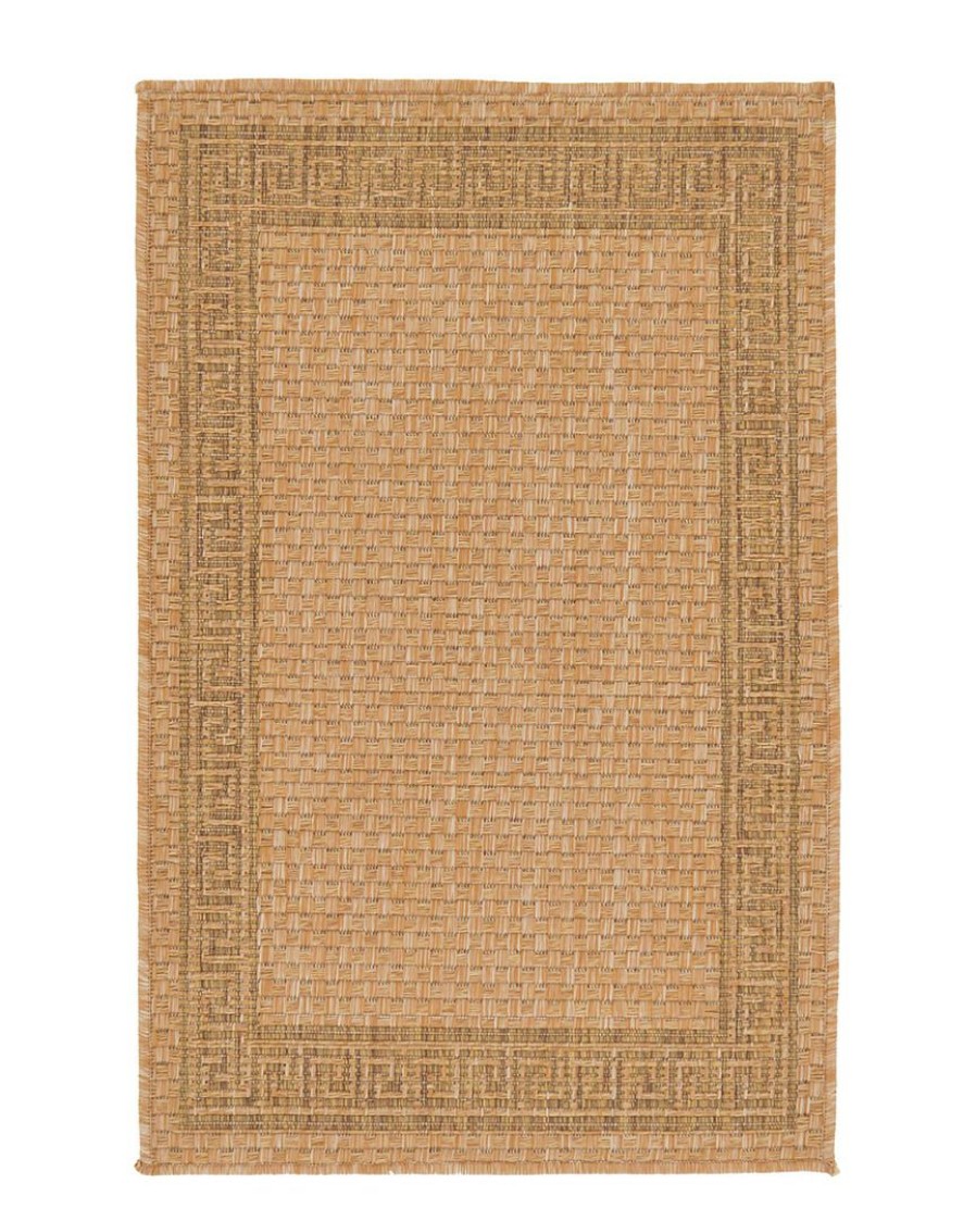 Area Rugs & Runners * | Unique Loom Greek Key Indoor/Outdoor Rug Home Area Rugs & Runners